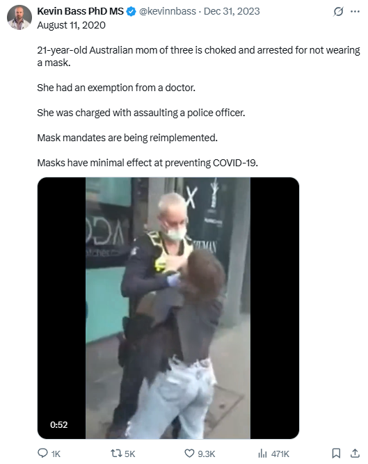 Tweet screenshot — Dec 31, 2023