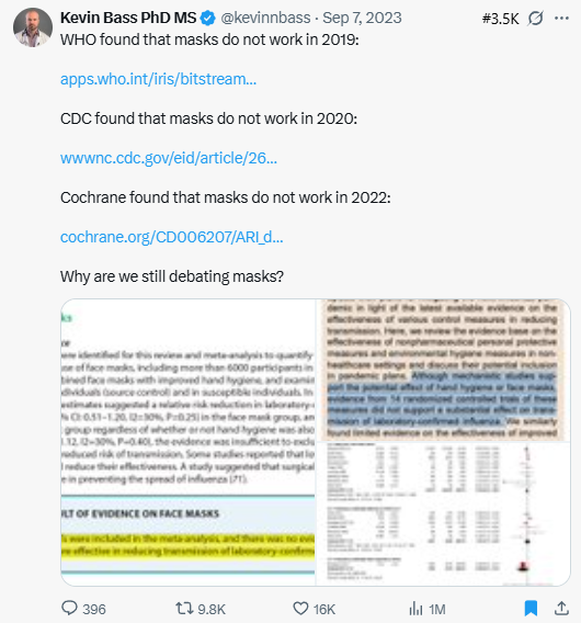 Tweet screenshot -- Sep 7, 2023